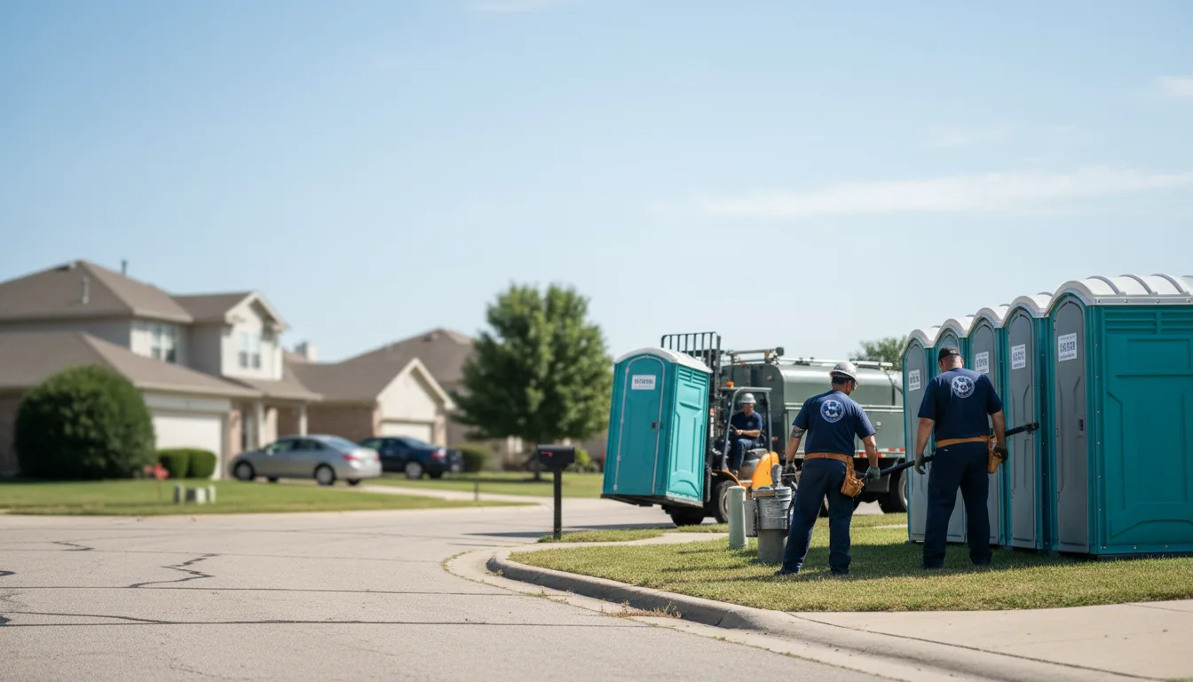 Porta Potty Rental in Mineola, TX near me